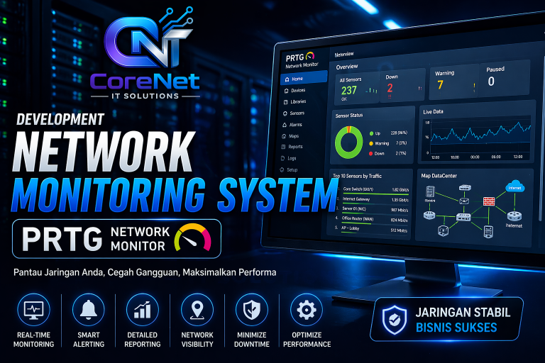 Jasa Network Monitoring System (PRTG)